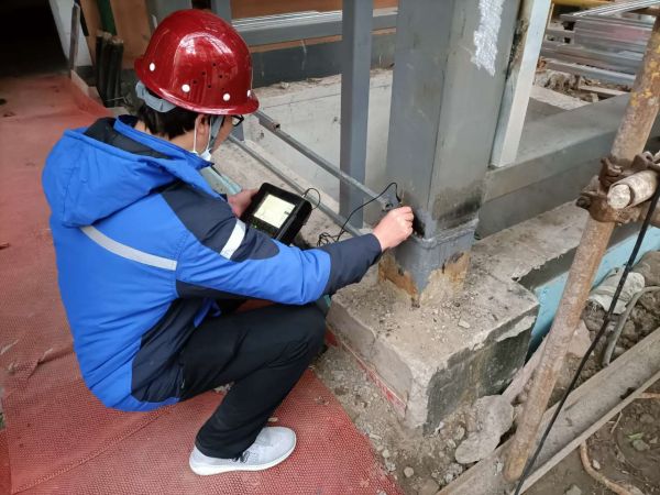 某钢结构电梯焊缝超声检测