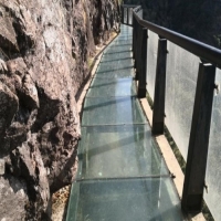 苏州某景区玻璃栈道检测